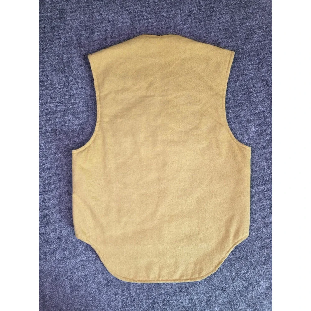 Vintage 70s‎ Deerskin Melton Shirt Co Wool Vest Mens M Western Workwear USA Made
